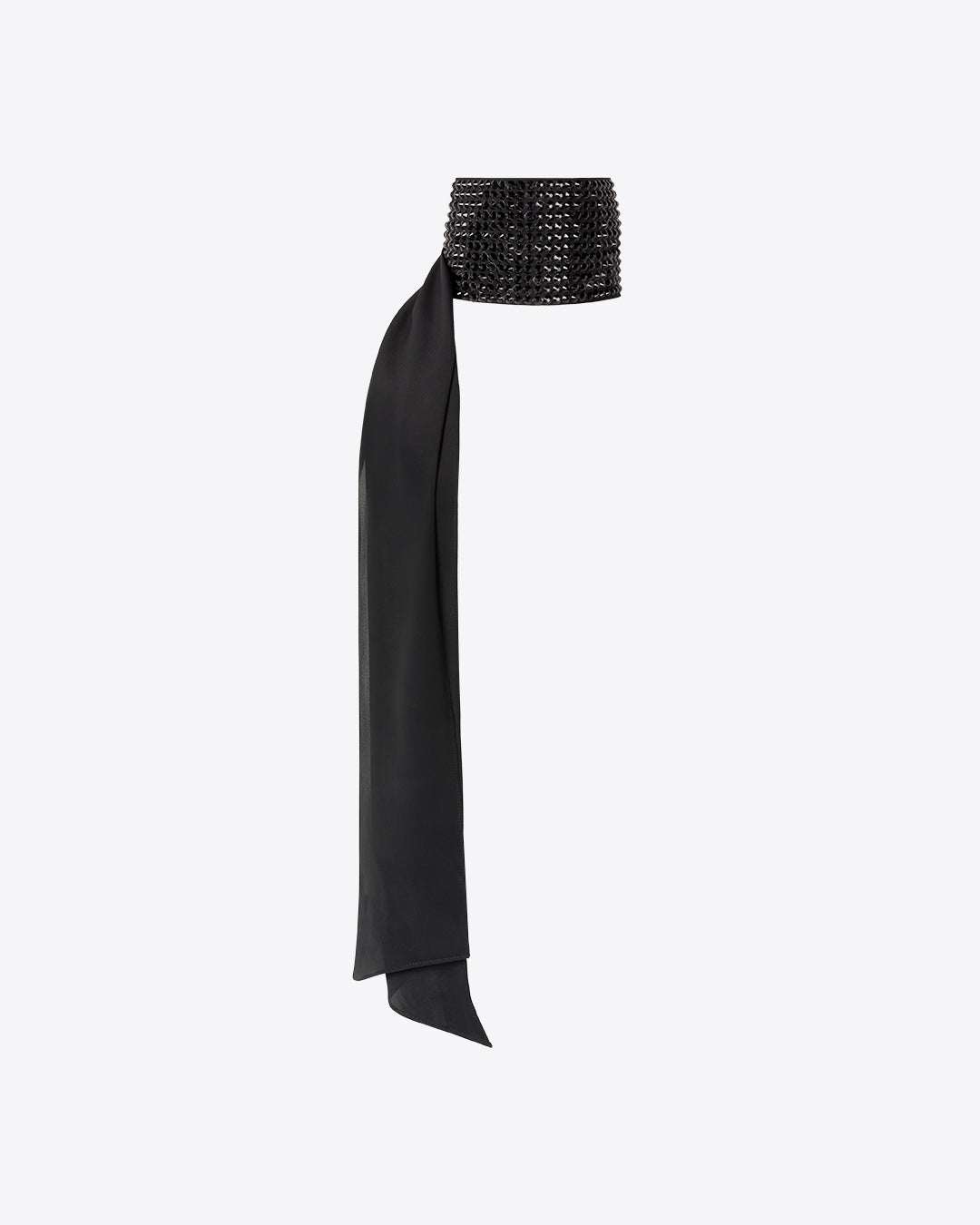 SPARKLE SCARF - BLACK / BLACK - AZ Factory