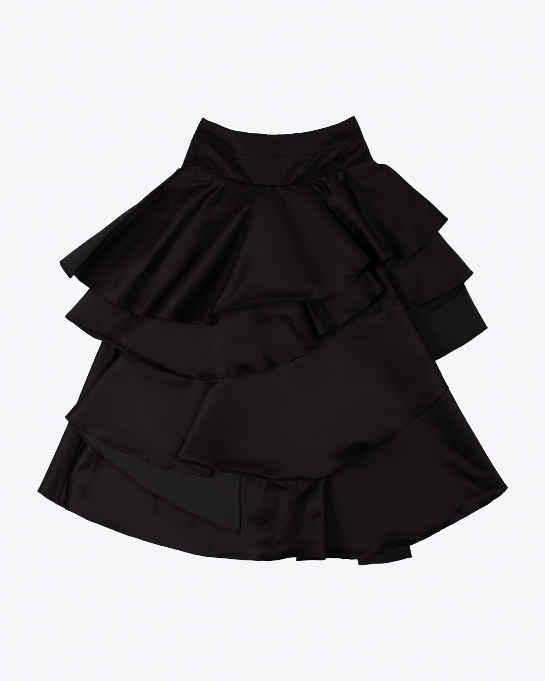 LONG LOTTIE SKIRT - BLACK - AZ Factory