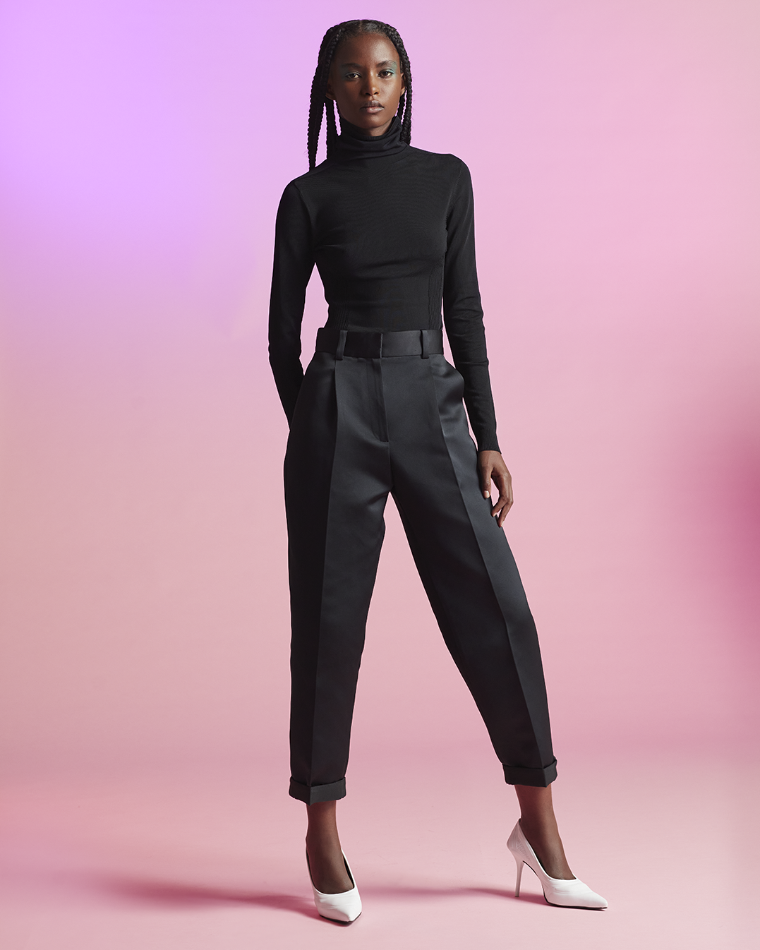 PRIME LAYER TURTLENECK - BLACK - AZ Factory