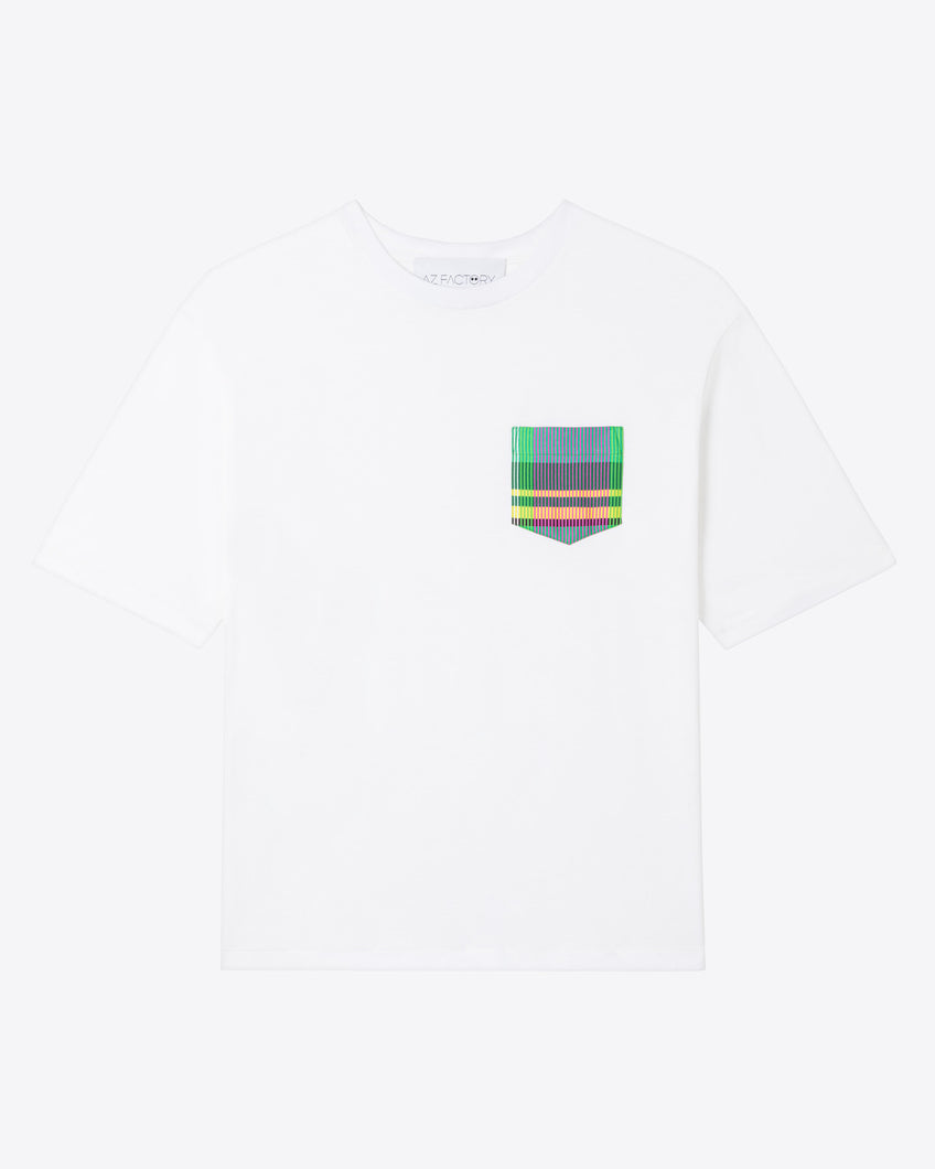 SILK POCKET TEESHIRT - CHROMATIC LOVE - AZ Factory