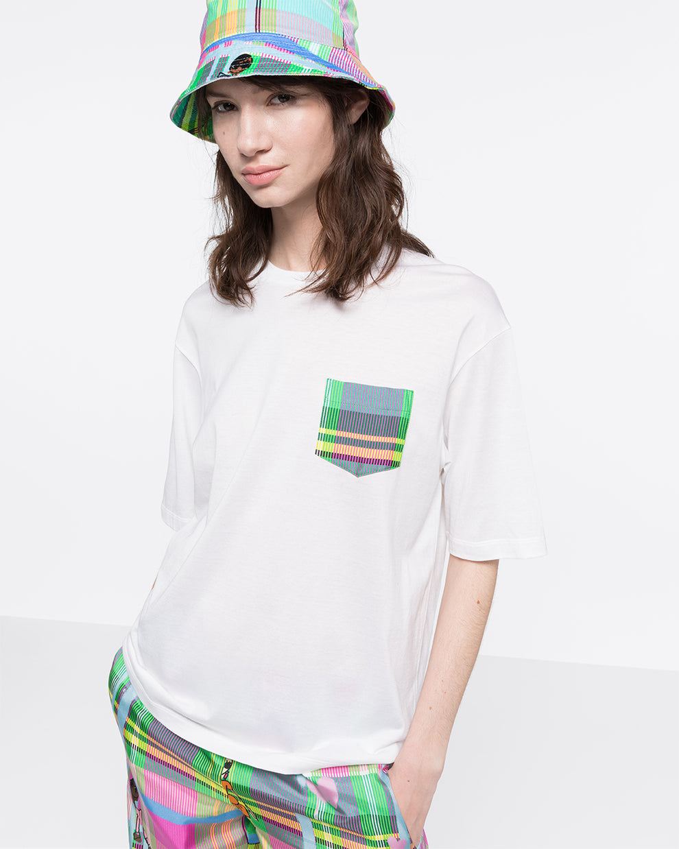 SILK POCKET TEESHIRT - CHROMATIC LOVE - AZ Factory