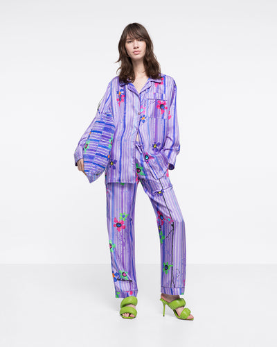 

SILK-TWILL SHIRT - SPLASH PURPLE - AZ Factory