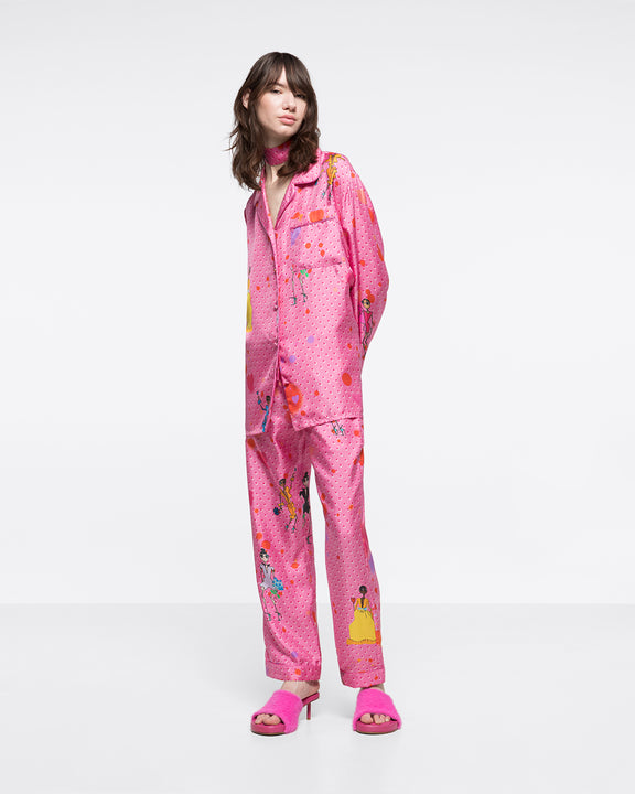 
SILK-TWILL SHIRT - SPOTTED PINK - AZ Factory