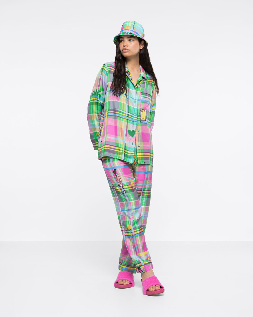 SILK-TWILL SHIRT - CHROMATIC LOVE - AZ Factory