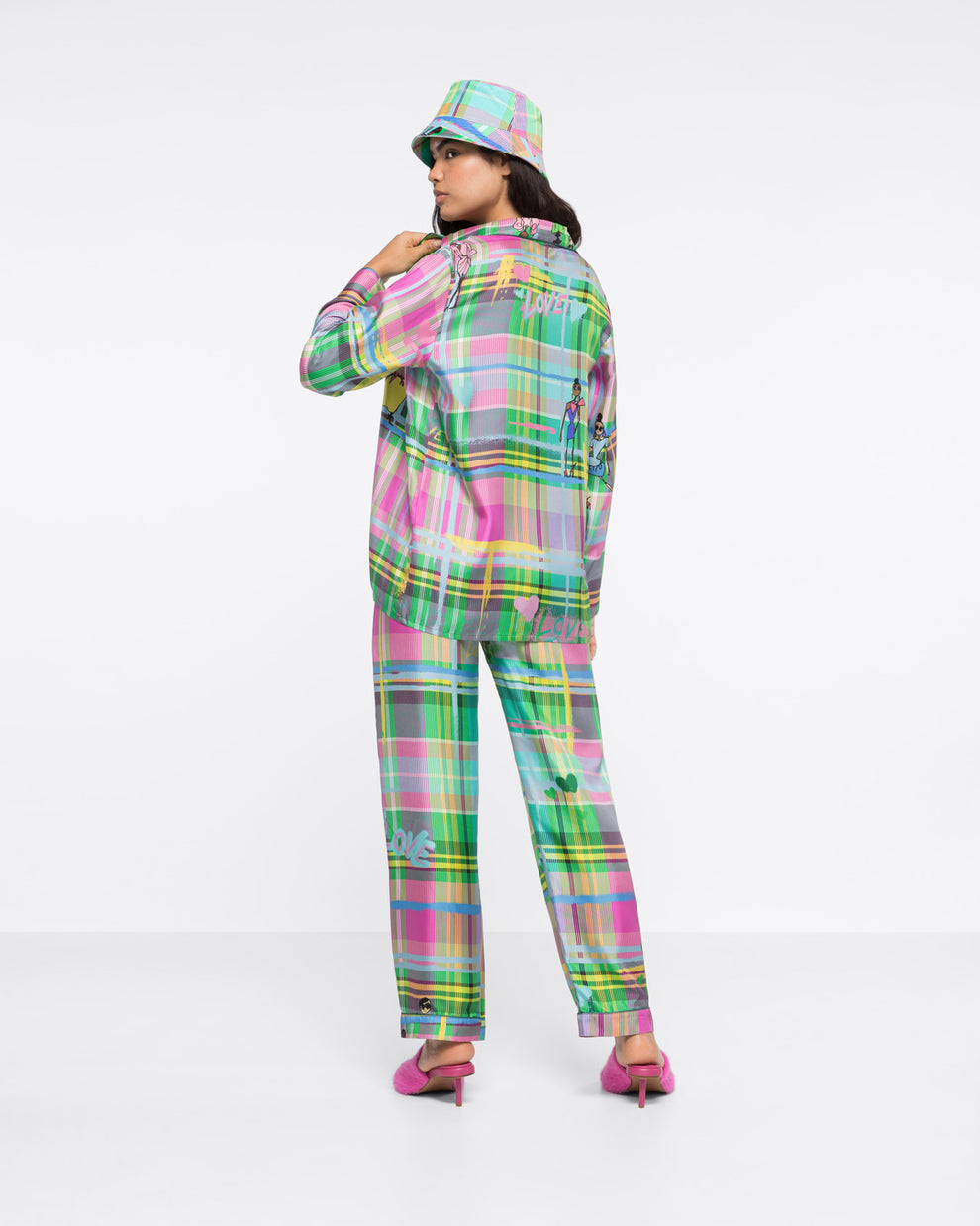 SILK-TWILL SHIRT - CHROMATIC LOVE - AZ Factory