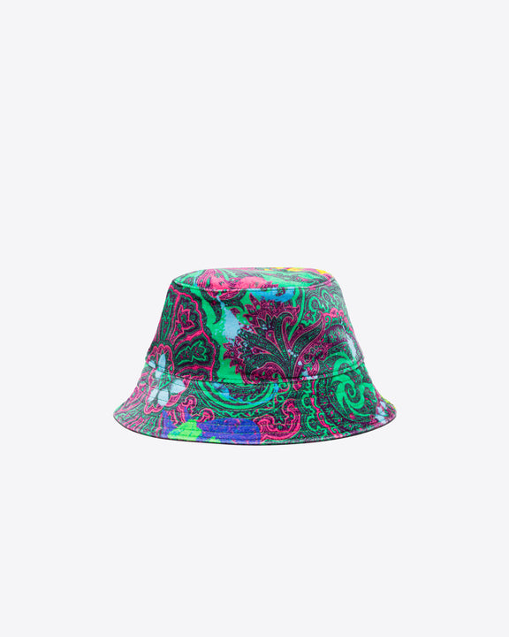 
VELVET BUCKET HAT - MOTLY PAISLEY - AZ Factory