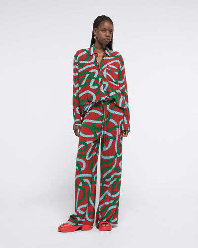 

PYJAMA PANTS - BRICK CORD - AZ Factory