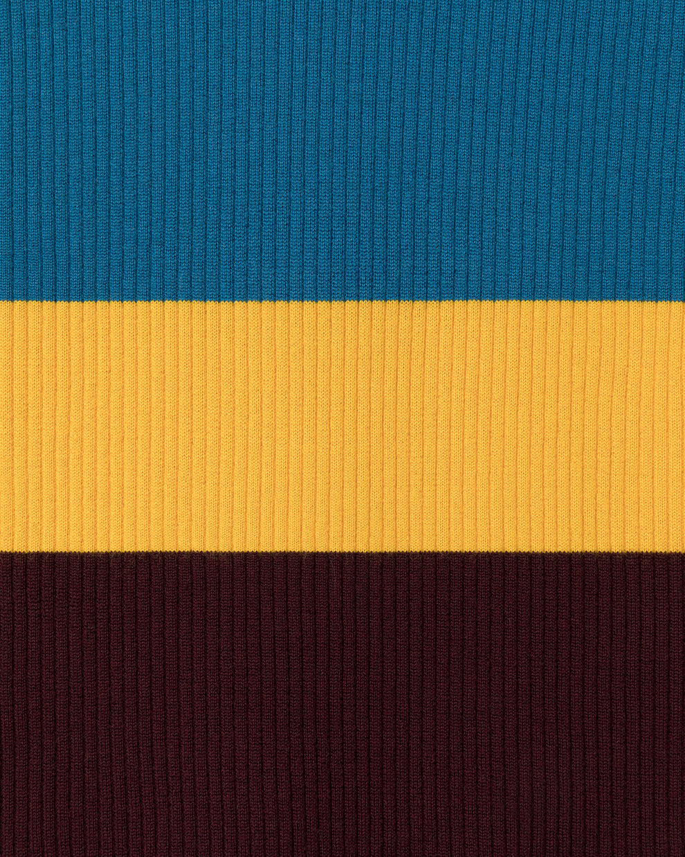 COLORBLOCK CREWNECK WITH A SNOOD - BLUETTE STRIPES - AZ Factory