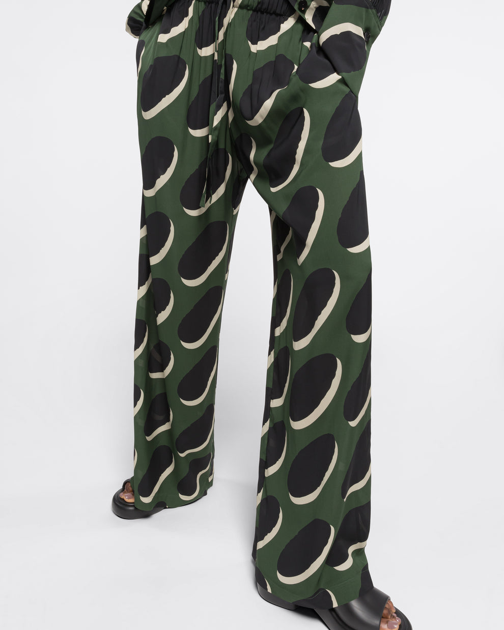 PYJAMA PANTS - KHAKI MACAROON - AZ Factory