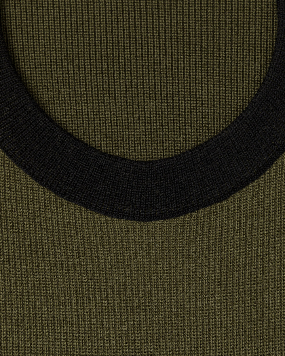 KEYHOLE BACK LONG SLEEVES TOP - KHAKI - AZ Factory