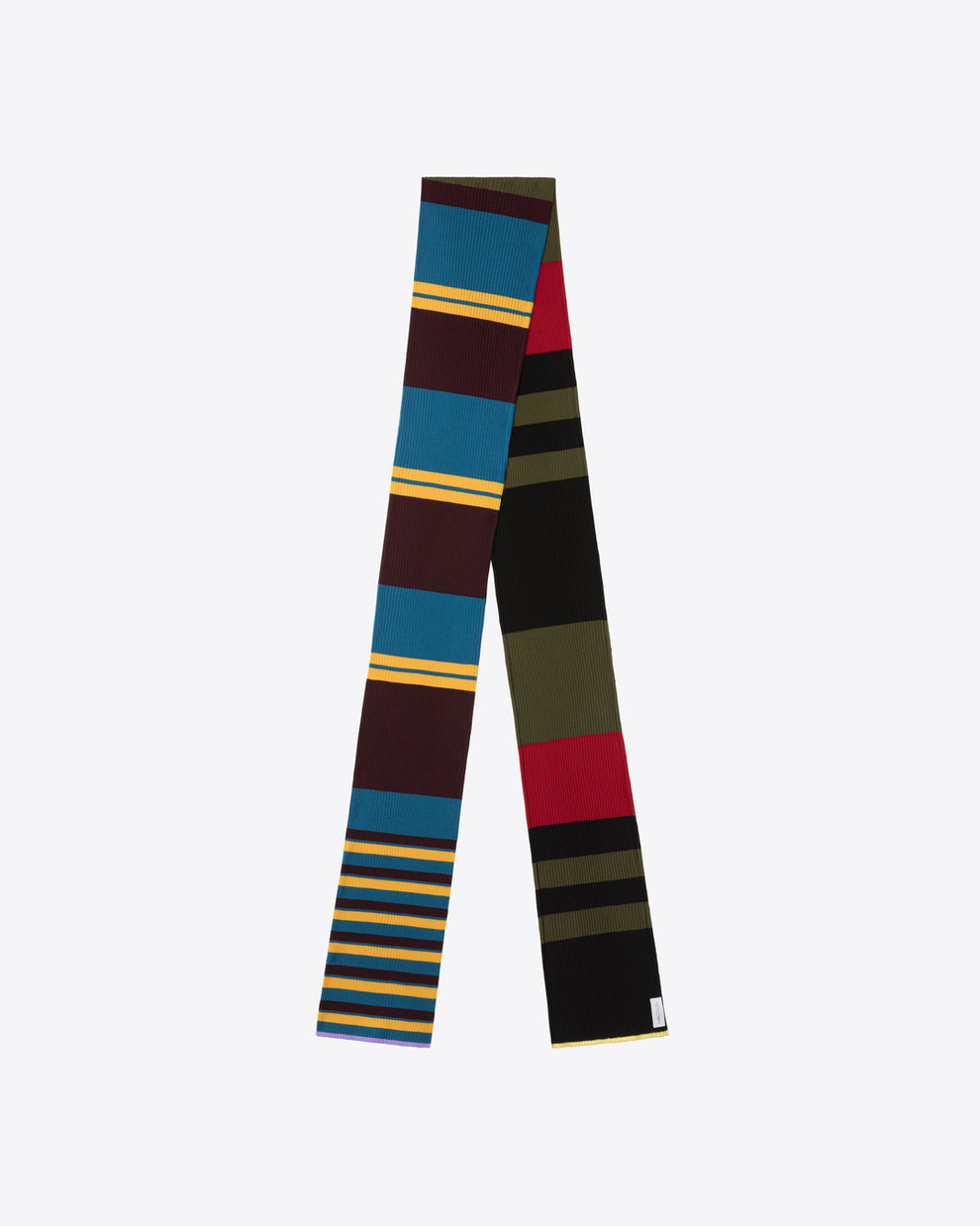 COLORBLOCK STRIPED SCARF - MULTICOLOR - AZ Factory