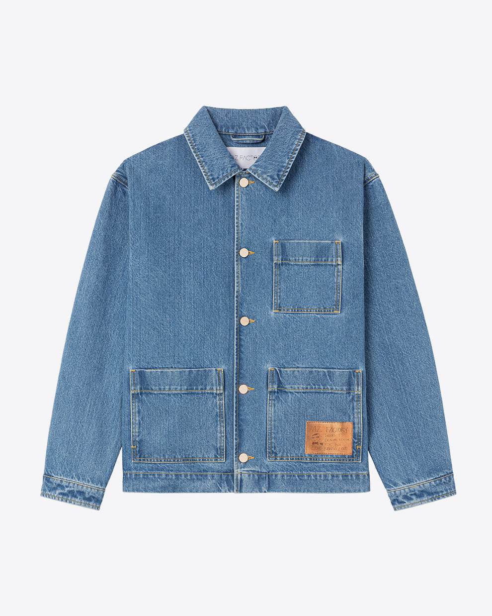 WORKERS JACKET - BLUE - AZ Factory