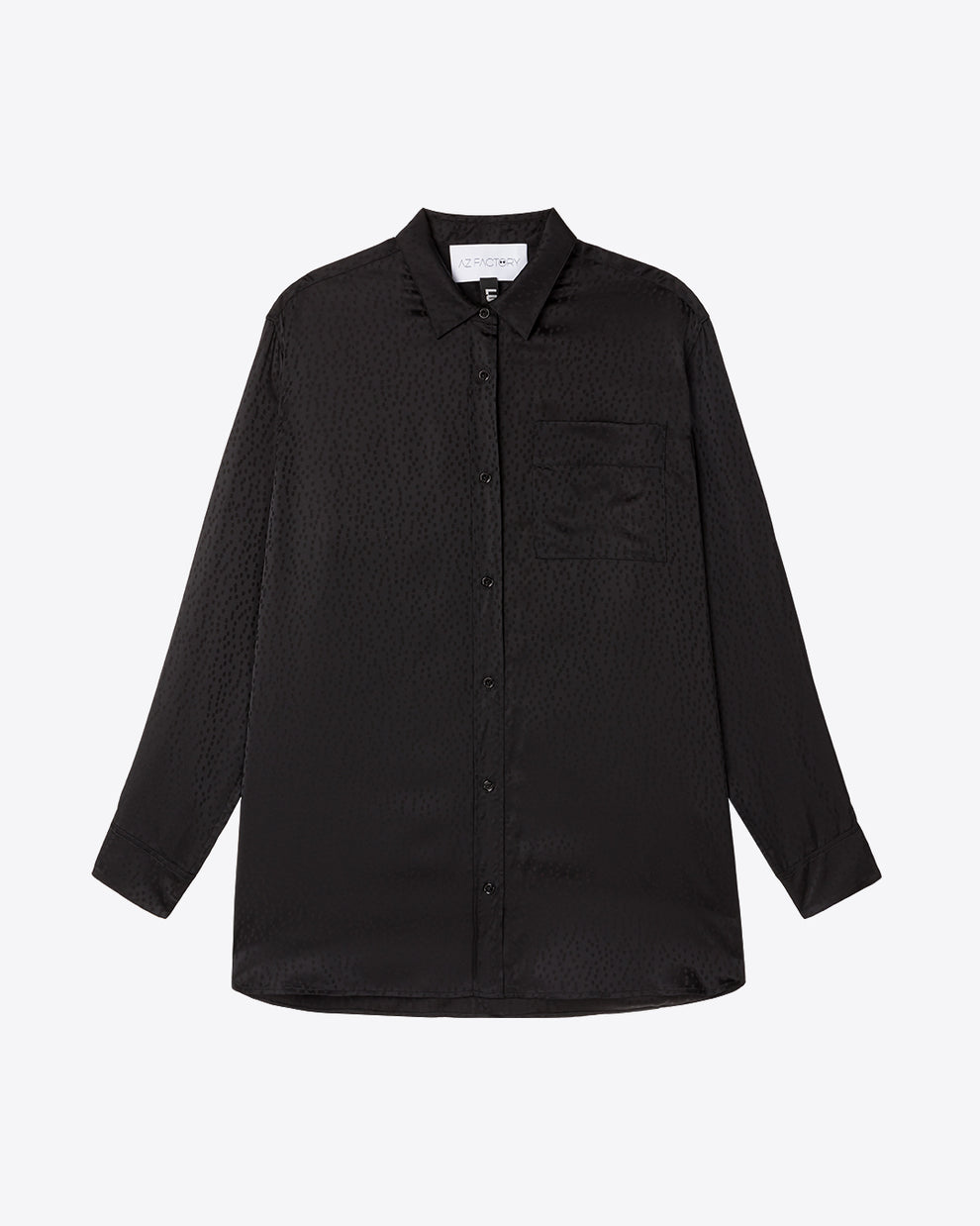 LOUNGE SHIRT - BLACK - AZ Factory