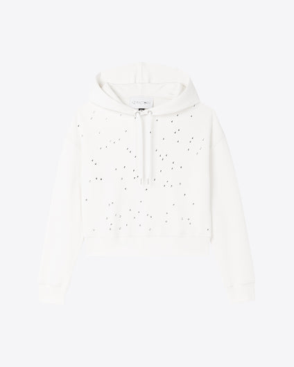 CONSTELLATION HOODIE - WHITE