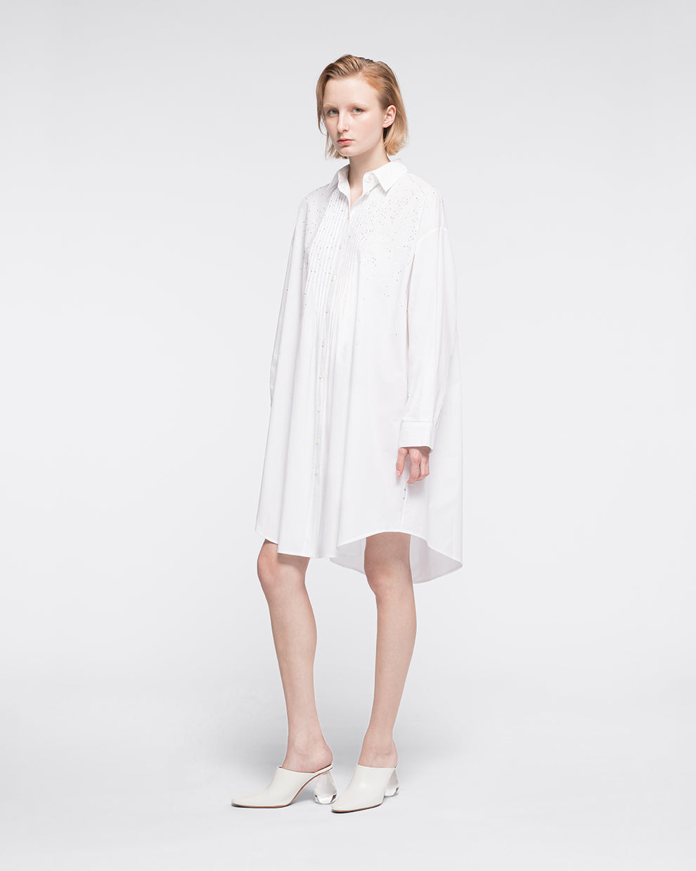 GRETA DRESS - WHITE - AZ Factory