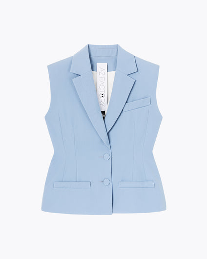 LIZ JACKET - SKY BLUE