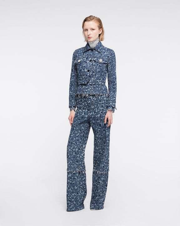 
LINDA DENIM PANT - HEART DENIM - AZ Factory