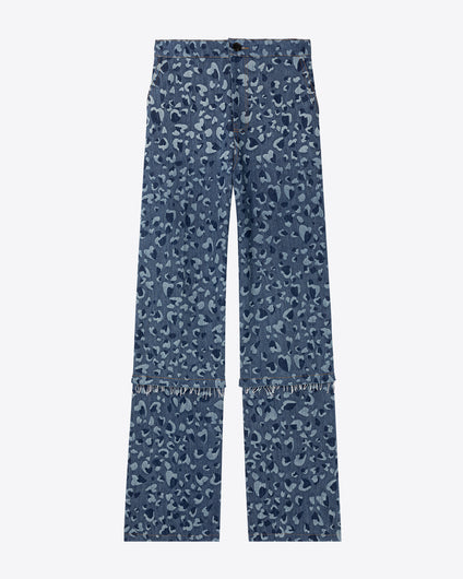 LINDA DENIM PANT - HEART DENIM