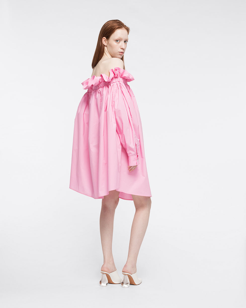 THEODORA DRESS - PINK – AZ Factory - High-End Designer Fashion