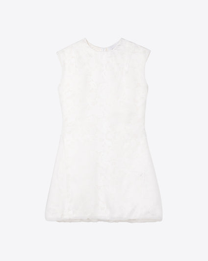 PEONY DRESS - WHITE
