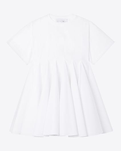 MINI MAGNOLIA T-DRESS - WHITE