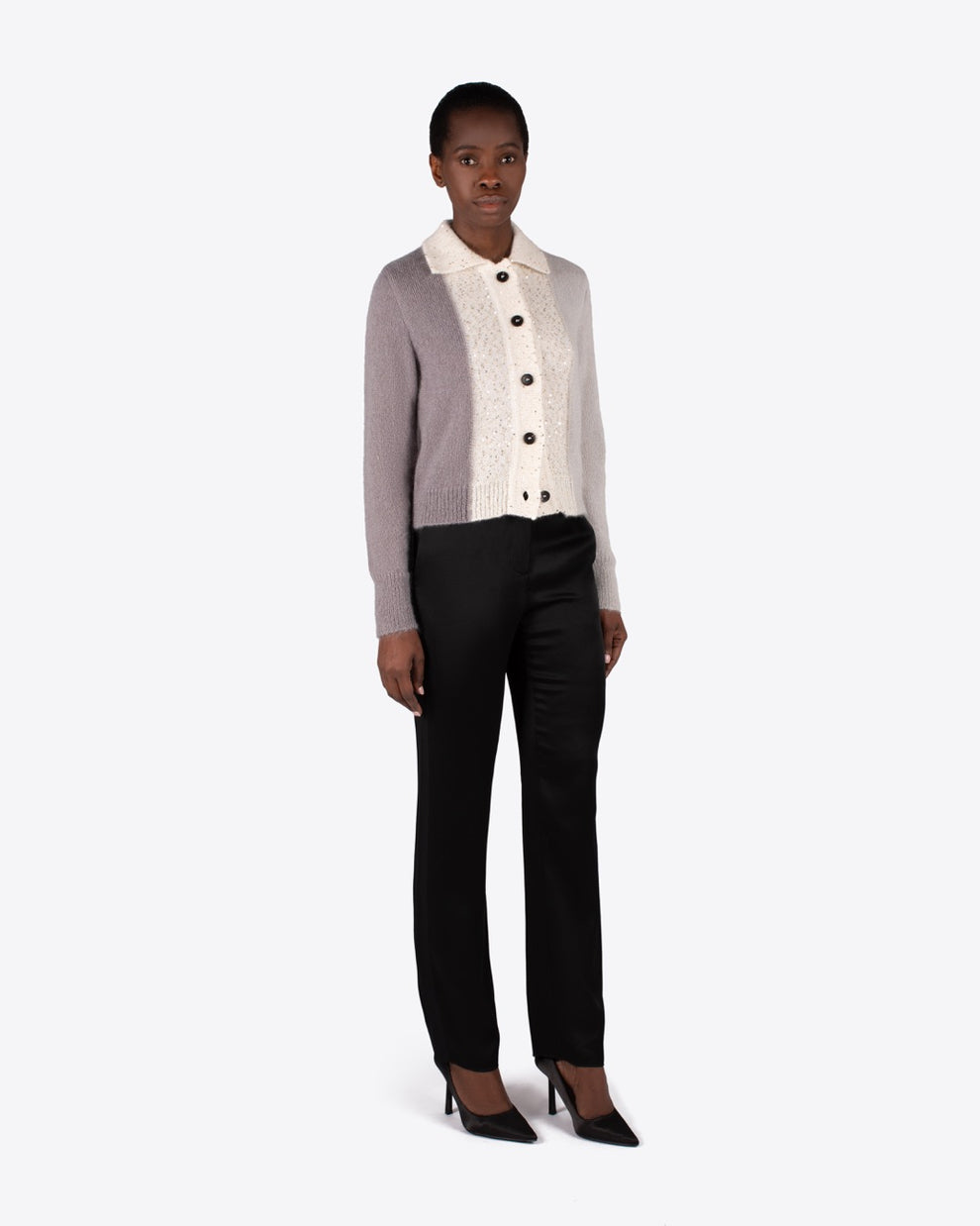 GIA CARDIGAN - DARK GREY - AZ Factory