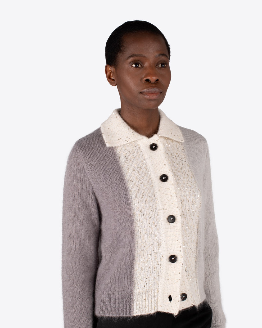 GIA CARDIGAN - DARK GREY - AZ Factory