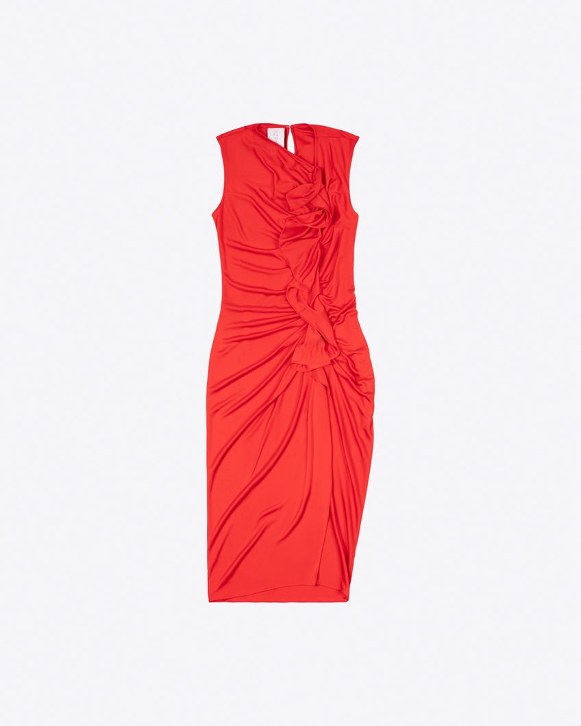 MIRA JERSEY DRESS - RED - AZ Factory