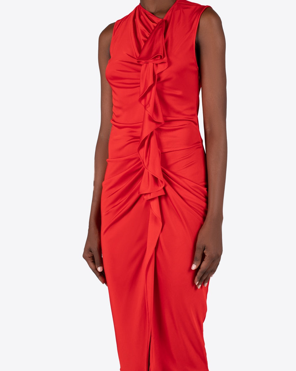 MIRA JERSEY DRESS - RED - AZ Factory