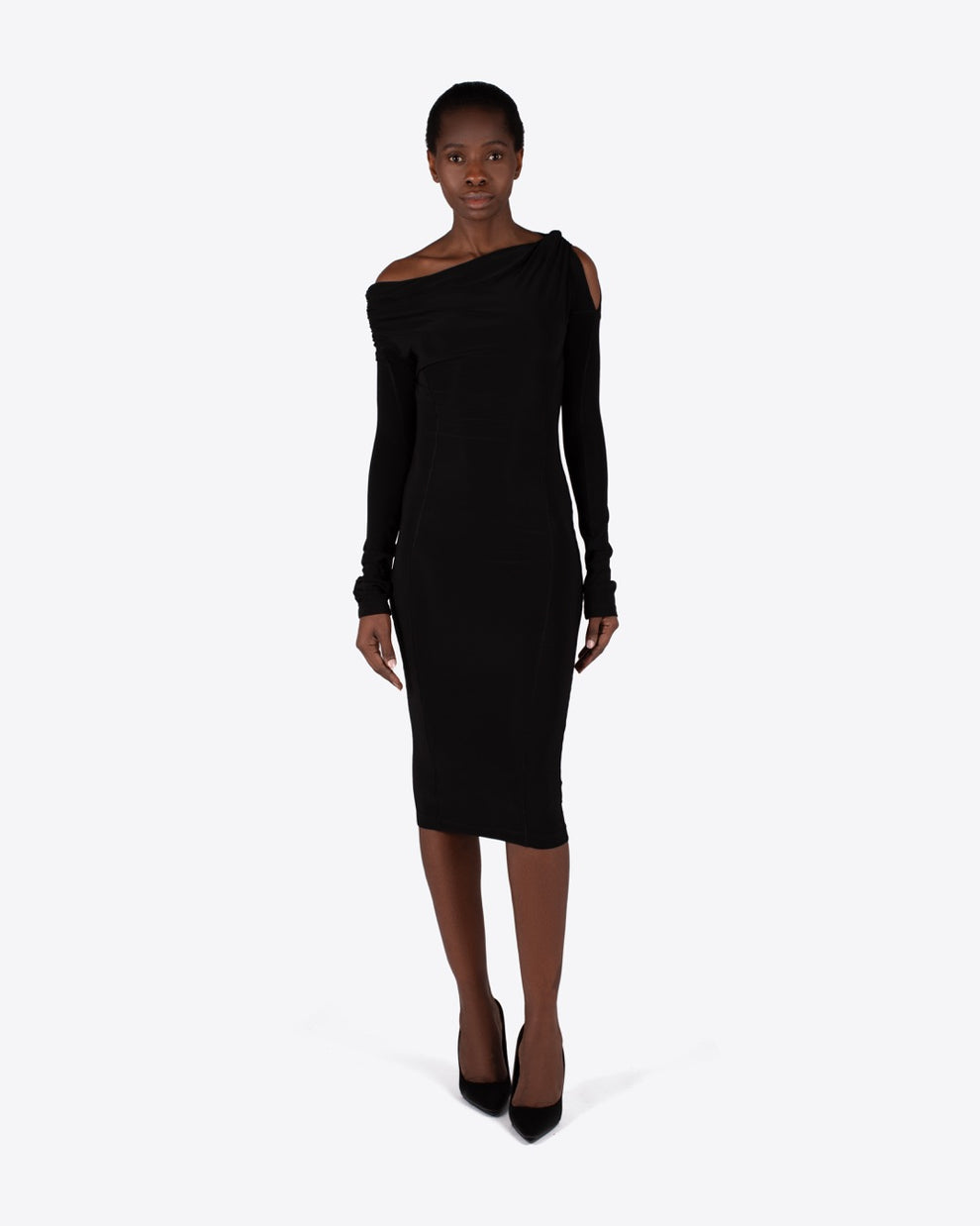 FREYA DRESS - BLACK - AZ Factory
