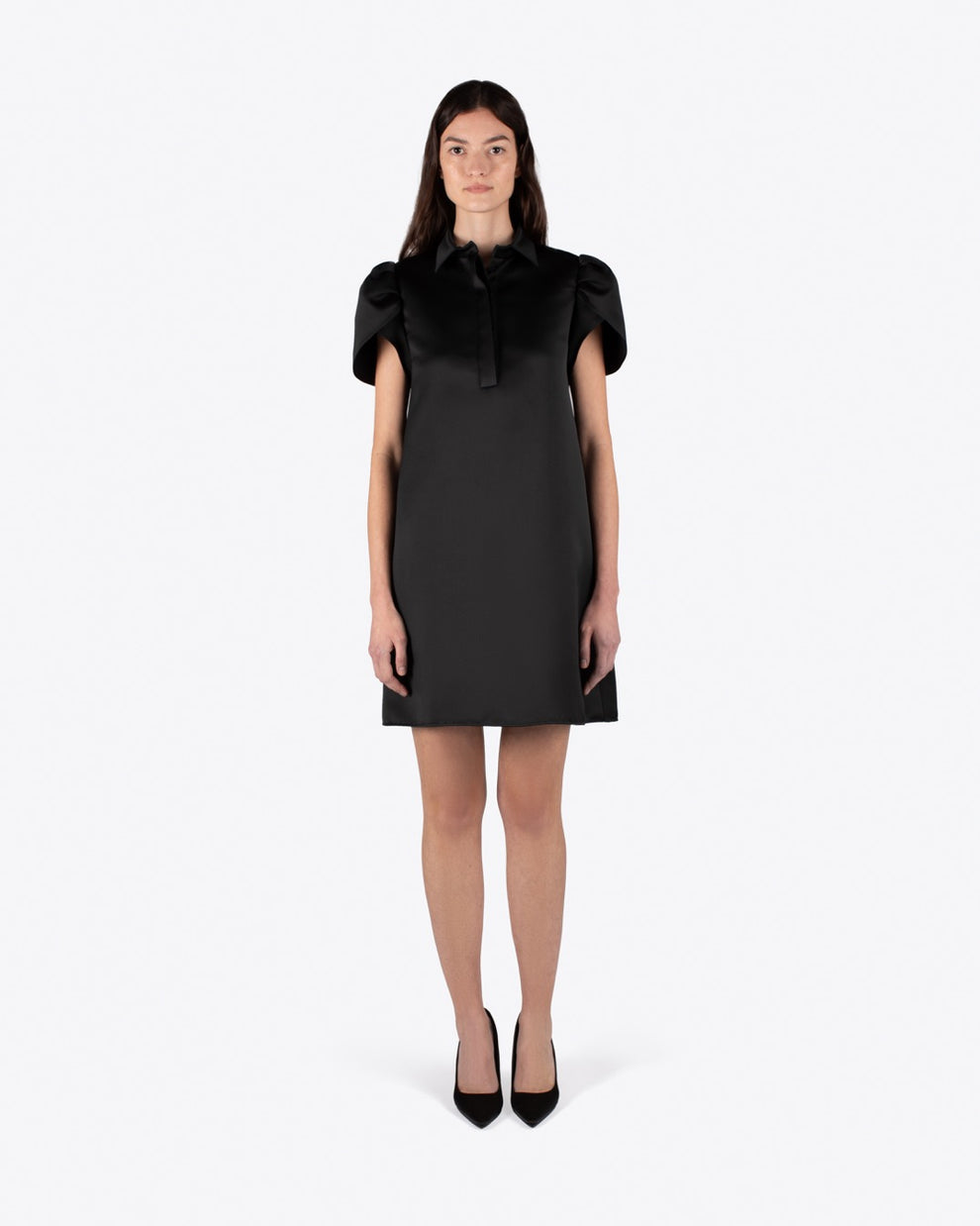 ZINNIA BLACK DRESS - BLACK - AZ Factory