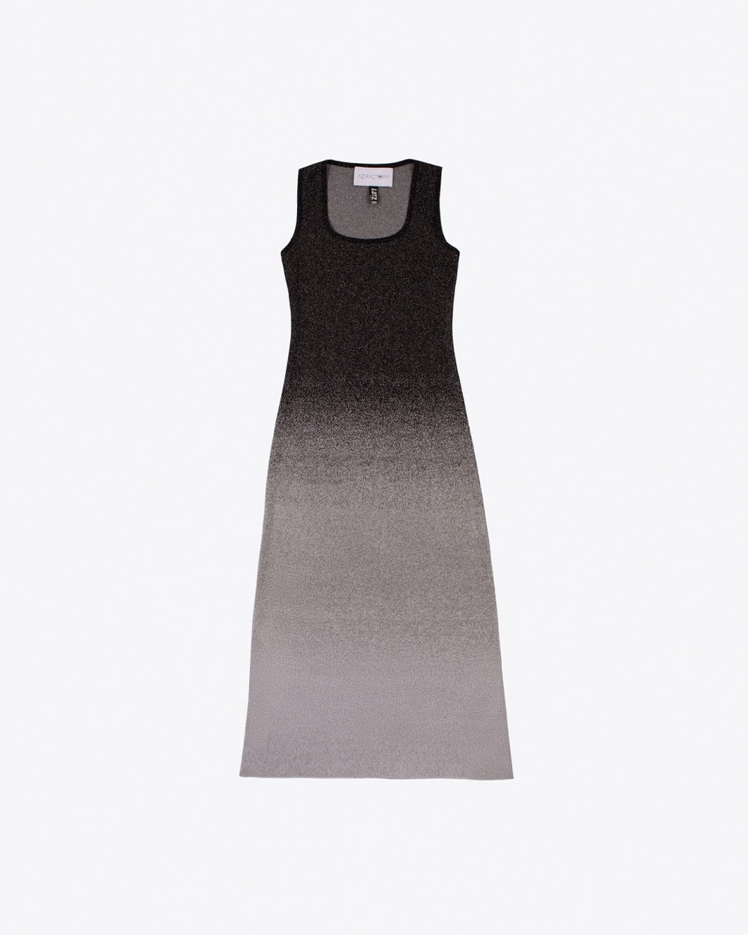NYX DEGRADE KNIT DRESS - DARK GREY