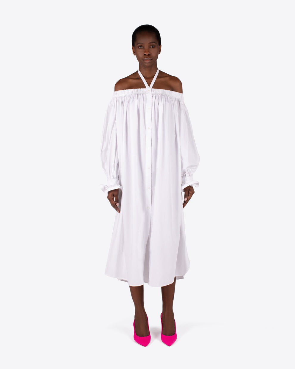DARA DRESS - WHITE - AZ Factory