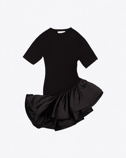 OLIVE DRESS - BLACK