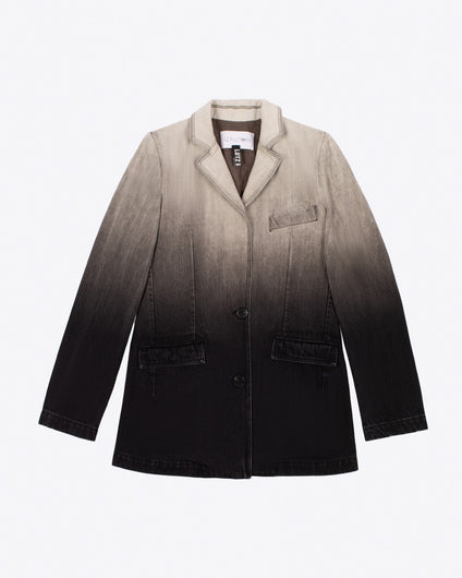 AVALON DENIM BLAZER - WASHED DENIM