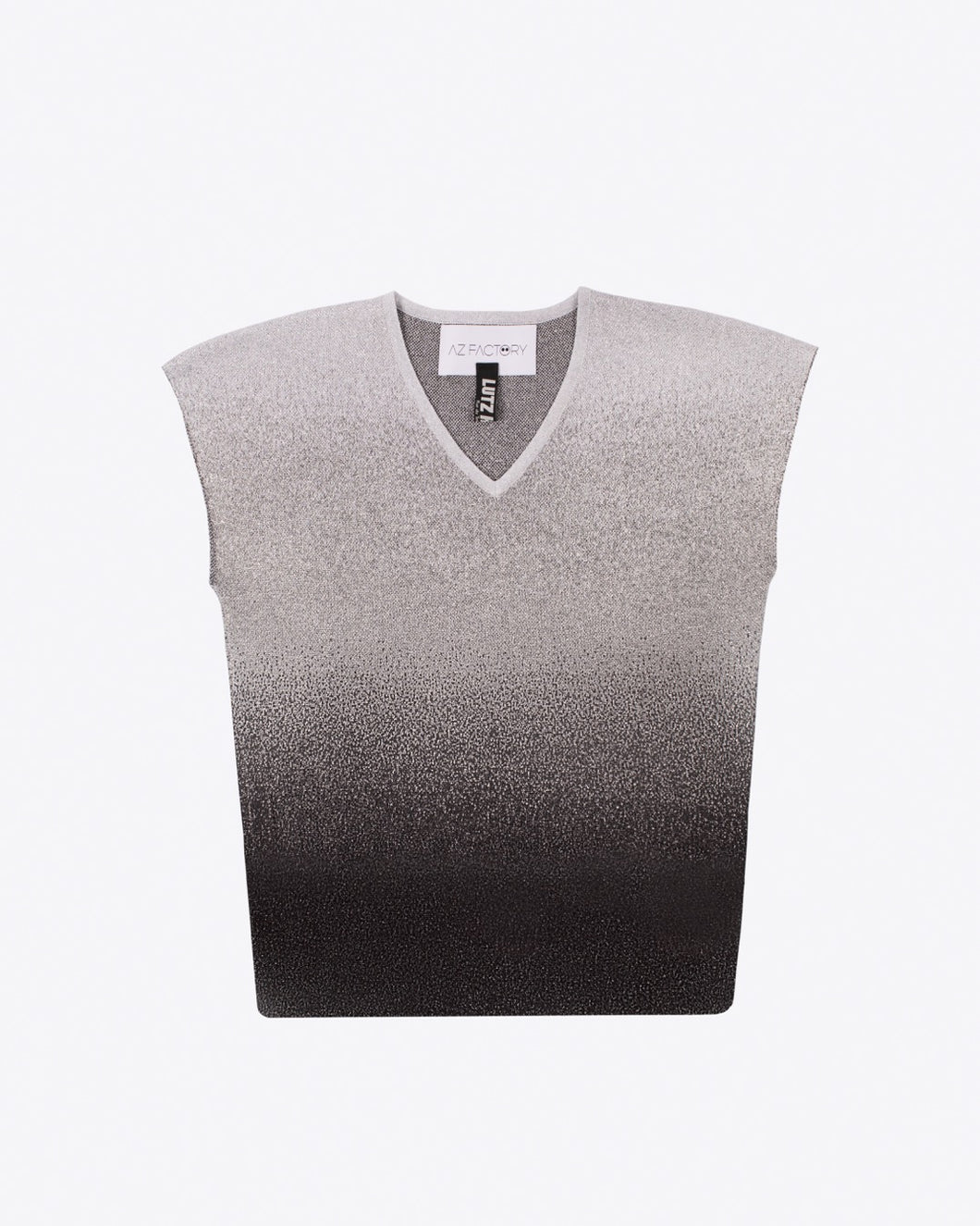 NEEVE KNIT TOP - DARK GREY