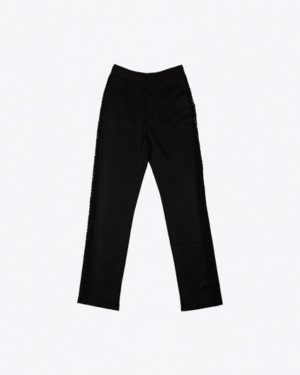 ASTRA LACE PANTS - BLACK