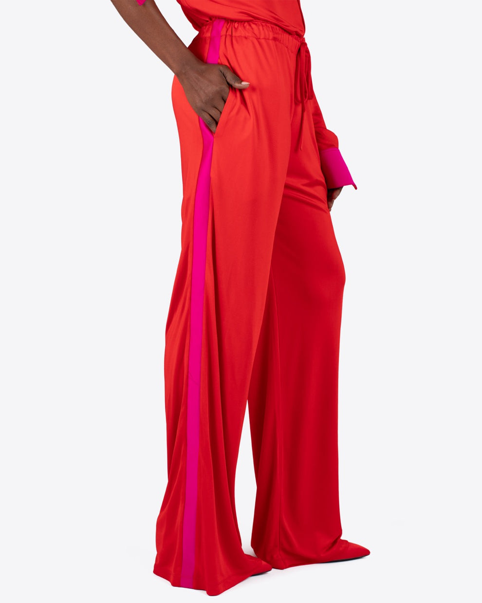 AKA PYJAMA PANTS - RED - AZ Factory