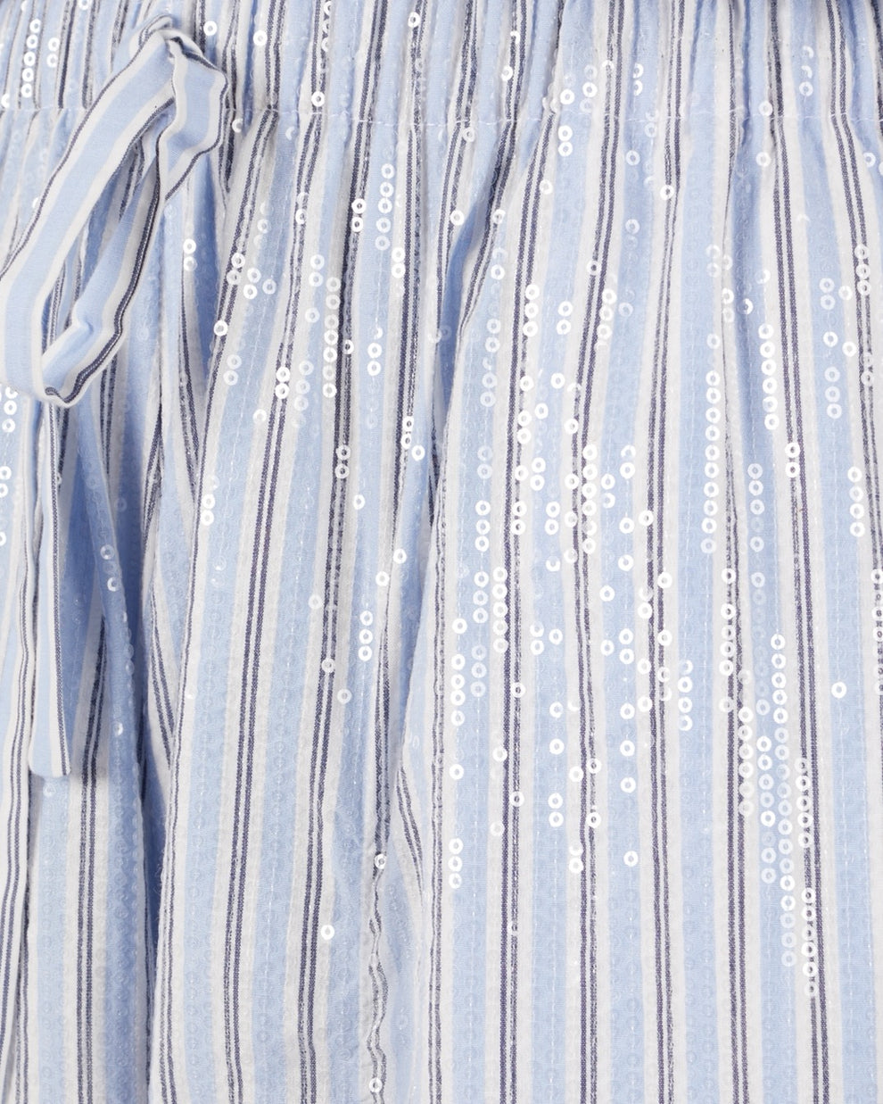 CANDRA PYJAMA PANTS - WHITE / BLUE - AZ Factory
