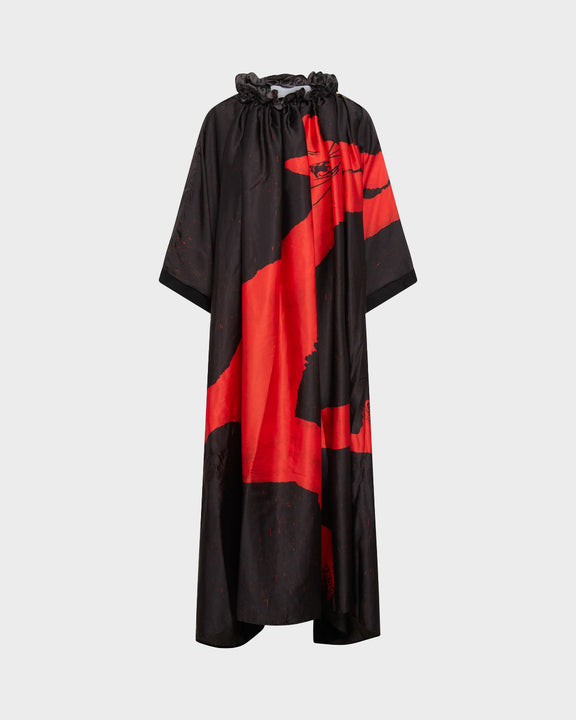 
MEERKAT CAFTAN - BLACK / RED - AZ Factory