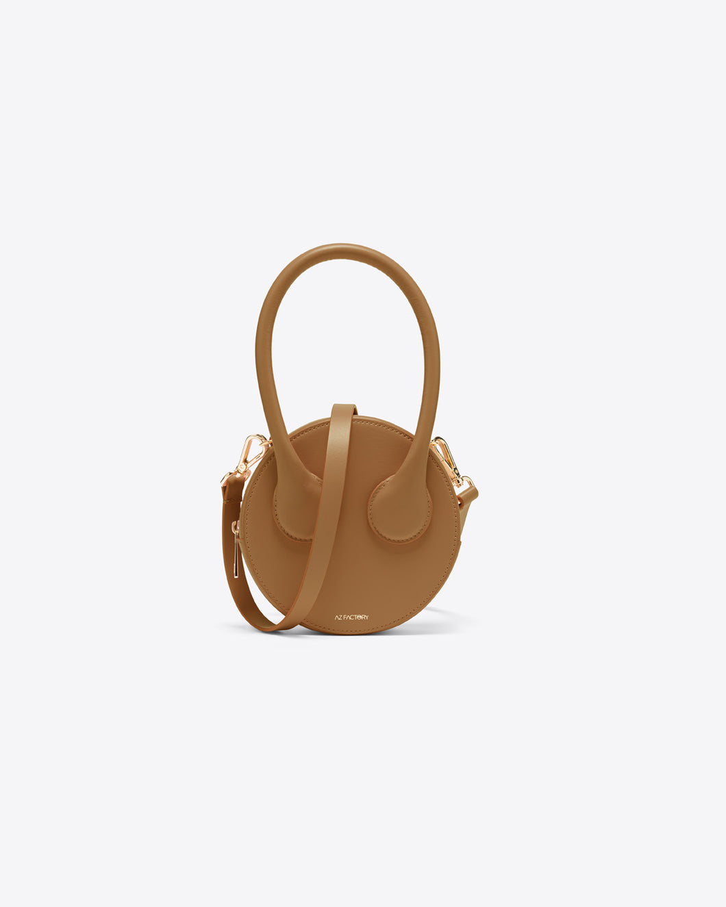 ROUND CAKE BAG - CAMEL