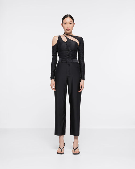 FIVE POCKET BAGGY PANTS - BLACK - AZ Factory