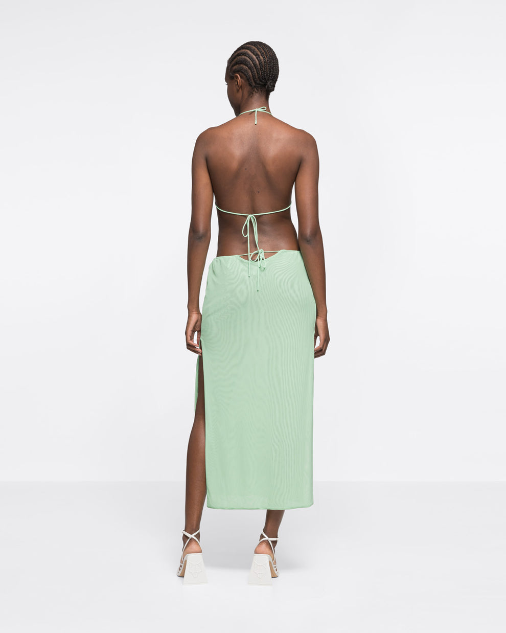 HALTER DRESS - MINT - AZ Factory