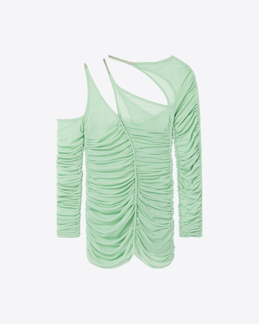 ASYMMETRIC CUT-OUT TOP - MINT - AZ Factory