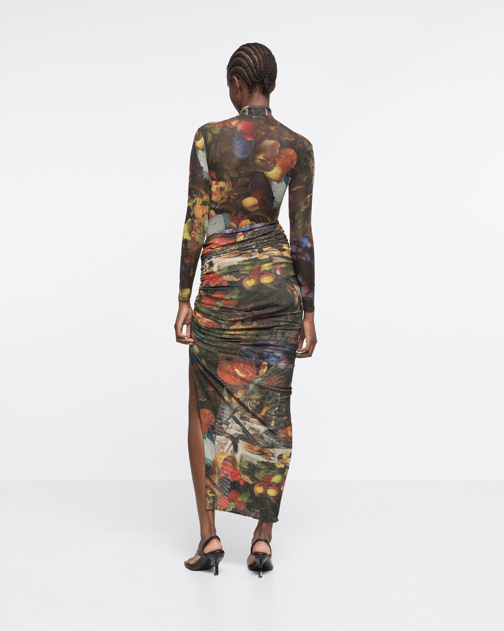 BON APPETIT TURTLENECK TOP - MULTICOLOR - AZ Factory
