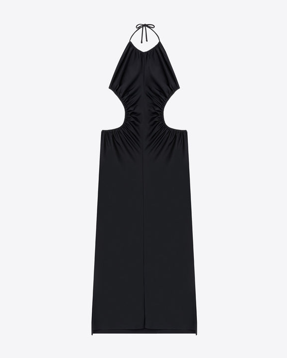 
HALTER DRESS - BLACK - AZ Factory