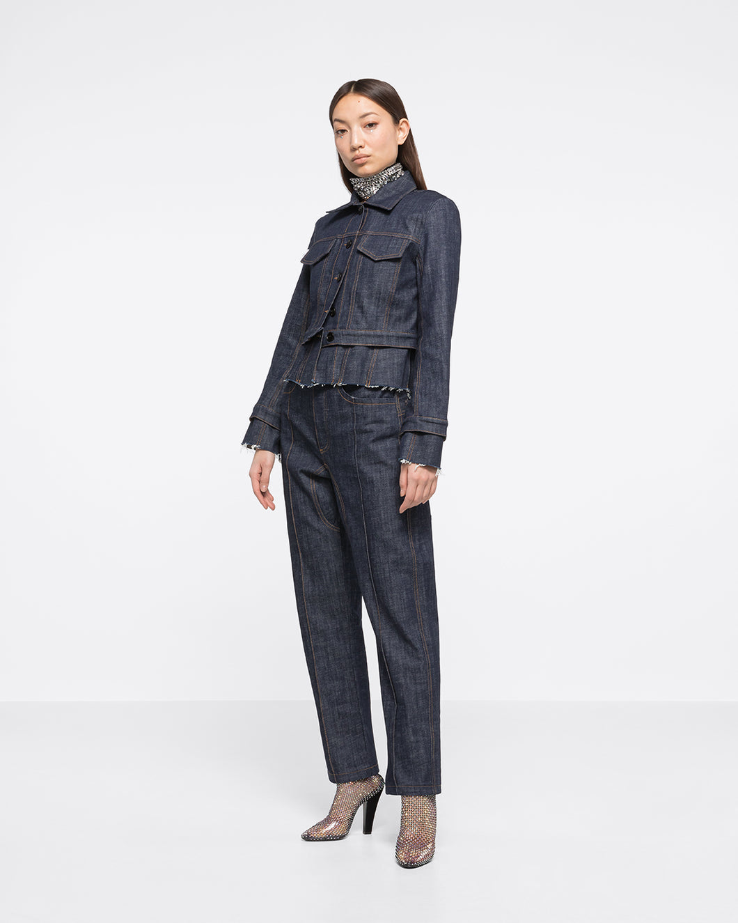FORMAL DENIM PANT - DENIM