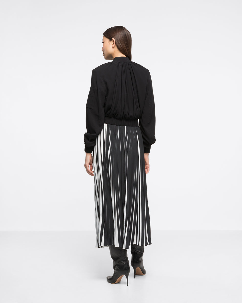 MINI MINI JACKET - BLACK - AZ Factory