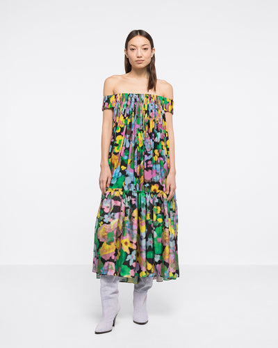 

GAIA DRESS - FLOWERS PRINT - AZ Factory