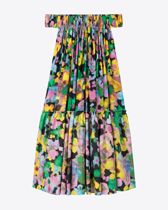 
GAIA DRESS - FLOWERS PRINT - AZ Factory